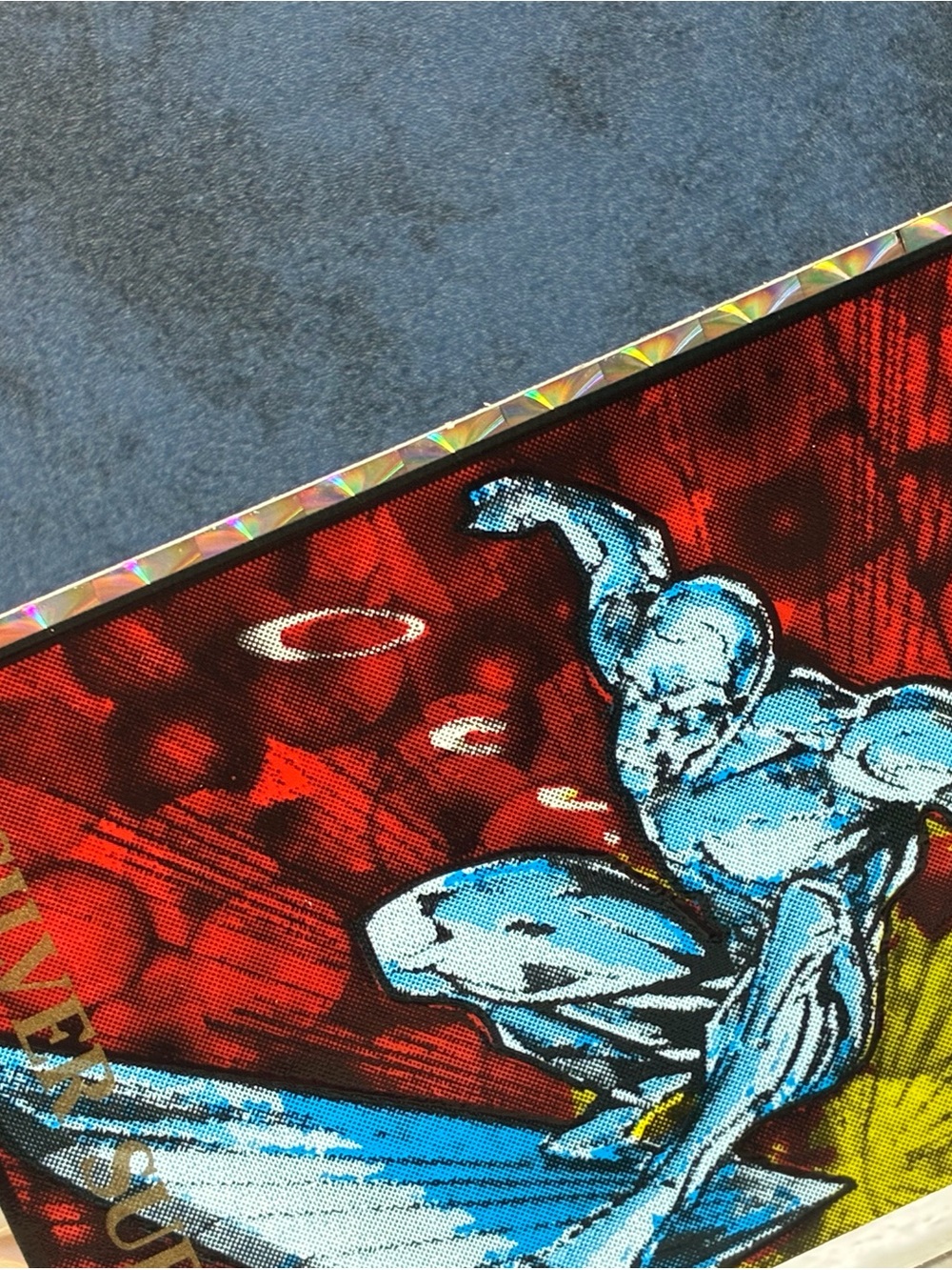 Silver Surfer Vending Machine Prism Sticker - Picture 3 of 6